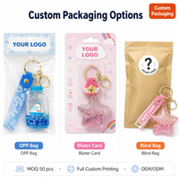 Porte-clés personnalisé en acrylique avec dauphin et sable mouvant, pendentif de sac créatif en forme de dessin animé, porte-clés liquide tendance pour cadeau