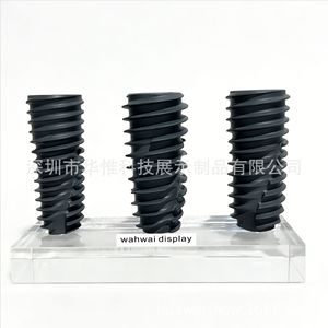 Wahwai Display Acrylic Implant Display Rack 10x Magnification Dental Exhibition <b>Stand</b> Customizable Shenzhen Manufacturer - Product Image 5