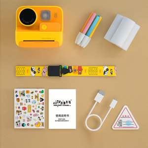 Appareil photo instantané pour enfants KOOOL, HD SLR, double objectif, photographie, mini impression, écran IPS 2.0, enregistrement grand angle 180°, montre intelligente - Product Image 5
