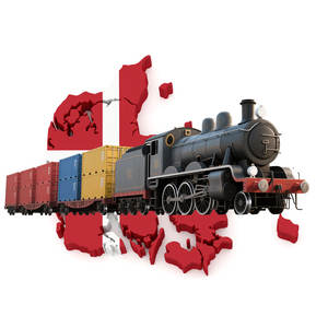 Expédition de fret en Chine-Chemin de fer danois-Transport ferroviaire Chine-Danemark-Expédition de fret ferroviaire-DDP - Product Image 1