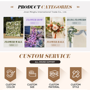 Flores de imitación de plástico plateado realista para decoraciones de mesa Eventos de fiesta de boda y proyectos florales de bricolaje - Product Image 6