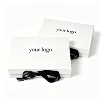 Boîtes cadeaux pliables personnalisées, boîtes d'emballage magnétiques pliables avec rubans, pour les ensembles de cadeaux de mariage et les boîtes à chaussures