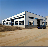 Kits d'entrepôts et d'ateliers préfabriqués en structure métallique moderne avec une durée de vie de 70 ans, certifiés ISO9001/CE