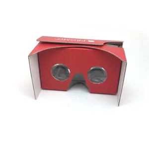 نظارات الواقع الافتراضي vr من الورق المقوى v2 نظارات ثلاثية الأبعاد