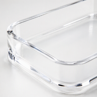 Plateau de salle de bain en acrylique personnalisé, organisateur de vanité transparent, plateau de comptoir pour savon et produits de soin avec rebord surélevé et espace pour logo, idéal pour hôtels et spas