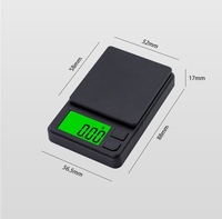 Balance de poche numérique électronique de haute qualité 0.01g précision numérique Mini bijoux cuisine balances
