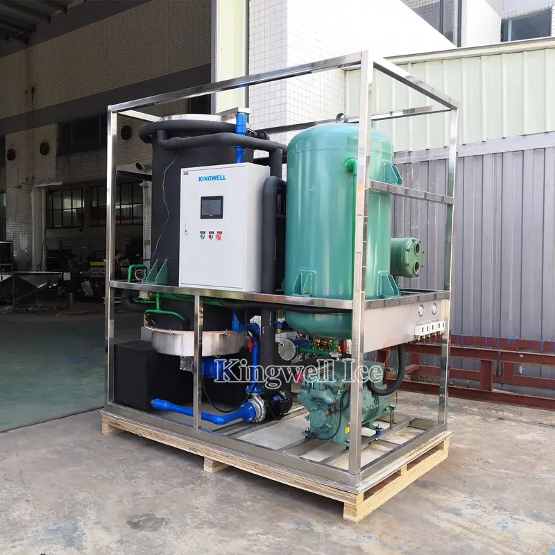 Best Cylindrical Tube Ice Maker Machine Factory 5 Ton 10 Ton Price For Singapore Philippines