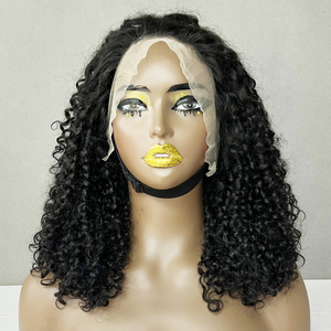 Best Seller SDD Pixie Curl 13x4 Lace Front Human Hair Wig 100% Virgin Human Hair No <b>Tangle</b> Soft Short Wig - Product Image 4