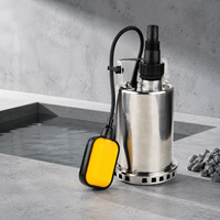 Pompa Air Listrik Submersible Otomatis Stainless Steel Inox 400w Portabel Tugas Berat untuk Air Bersih