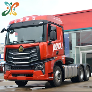SINOTRUK Howo nouvelle tête de <span class=keywords><strong>remorque</strong></span> <span class=keywords><strong>d</strong></span>'<span class=keywords><strong>occasion</strong></span> <span class=keywords><strong>camion</strong></span> tracteur utilisé Max 510hp 6x4 <span class=keywords><strong>camion</strong></span> tracteur - Product Image 1