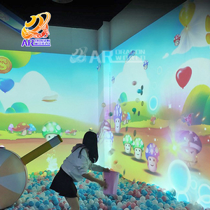 AR แผ่นผนังแบบอินเทอร์แอคทีฟ,ฉายภาพตลกกิจกรรมมหัศจรรย์ในโลกสนามเด็กเล่นแบบอ่อนสำหรับขี่สวนสนุก - Product Image 1