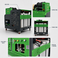 Machine de dragage et de nettoyage de canalisations à haute pression montée sur remorque, équipement de nettoyage de canalisations, vente en gros directe d'usine