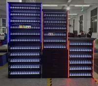 Vitrine d'exposition de cigarettes pour magasin de fumée