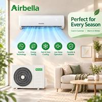 Pompe à chaleur R410A 12000 BTU, mini-split, climatiseur électrique à onduleur, contrôlé par application, pour usage domestique, commercial et hôtelier, silencieux et économe en énergie