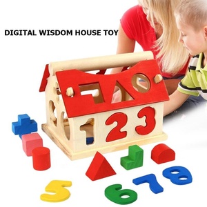 Câu Đố Bằng Gỗ 3D Chữ Số Đồ Chơi Toán Học Nhà Trẻ Đồ Chơi Bằng Gỗ Montessori Giáo Dục Trẻ Em - Product Image 4
