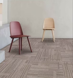 Hot bán New phong cách màu đen có thể Giặt PP gạch Thảm Đen Thảm hình vuông gạch câu đố cho nhà xe cầu nguyện du lịch Golf Made - Product Image 2