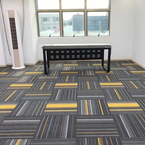 Thương mại Modular gạch Thảm 50*50cm phong cách hiện đại Câu Đố Polypropylene Thảm nhà khách sạn Văn phòng sàn văn phòng gạch thảm - Product Image 6