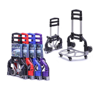166 Pond Opvouwbare Aluminium Kar Bagagezak Truck & Trolley Dolly Hand Truck Met <span class=keywords><strong>Bungee</strong></span> Koord