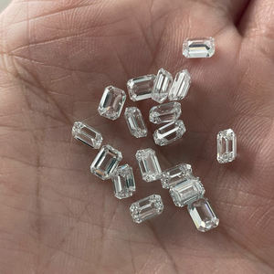 Горячая распродажа: Маленькие выращенные в лаборатории бриллианты 2*3 мм, 3*5 мм, 4*6 мм, отличная огранка, чистота VS1, 0.5 карата, изумрудная огранка, цвет D, сертификат IGI - Product Image 2