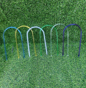 Traliccio Moderno Personalizzato a Forma di U in Acrilico per Piante Rampicanti, <span class=keywords><strong>Supporto</strong></span> per Piante Trasparente da 12 Pollici Multicolore - Product Image 2
