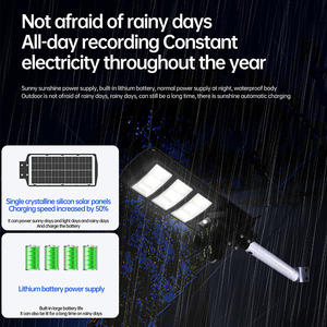 Lámpara Solar de Calle OMSEN con Triple Lente y Cámara, 4G <span class=keywords><strong>SIM</strong></span>, WIFI, Todo en Uno, con CCTV y PIR V380pro - Product Image 6