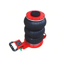 Cric pneumatique portable gonflable de 3 tonnes, cric à air à triple sac de 6600 lb pour le levage et la réparation de voitures