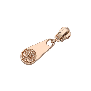 Custom Logo Metal Zipper Slider OEM Engraved Brand Logo Zipper <b>Puller</b> Custom Metal Zipper Pull for Handbag - Product Image 1