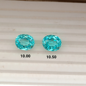 Piedra preciosa YAG cultivada en laboratorio, corte ovalado, claridad brillante, facetada, calidad premium, para la fabricación de joyas artesanales - Product Image 6