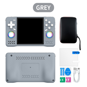 Powkiddy 3.5นิ้วคอนโซลเกมโอเพนซอร์สแบบพกพา RGB10X หน้าจอเต็มจอ IPS OCA - Product Image 2