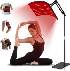 Vendita a caldo luce rossa terapia luce rossa avvolgente luce infrarossa terapia lampada con lampada terapia Stand per il corpo e il viso - Product Image 1