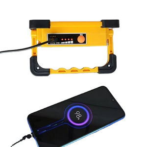 Уличный портативный светодиодный прожектор на 60 Вт для кемпинга и рыбалки, с солнечной зарядкой, перезаряжаемый - Product Image 4