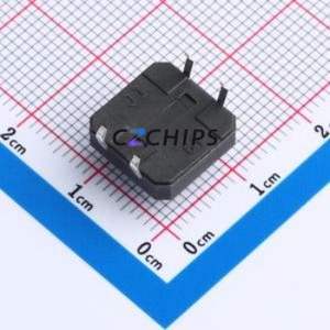 TS-1094-A6B3-D1 Tactile Switch Through hole Component (THT)-4P,12x12mm Switch Single Pole Single Throw Round Button 2.5N 12mm - Product Image 2