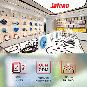 Jnicon RJ45 штекер сигнальный винт с блокировкой 90 градусов Гнездо M19 push-Блокировка IP65 разъем Ethernet RJ45 водонепроницаемый разъем - Product Image 5