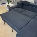 Sofá de dos plazas de Cachemira, asiento de <span class=keywords><strong>amor</strong></span> pequeño con 2 almohadas, patas cromadas doradas, mini sofá tapizado de 2 plazas - Product Image 6