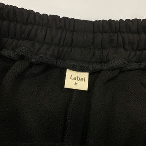 Personalizado bordado liso peso pesado grueso algodón 500 GSM pierna recta pantalones de chándal al por mayor cepillado Terry hombres Jogger Pantalones - Product Image 5