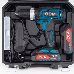 20 V וולט מקדחת <span class=keywords><strong>18</strong></span> v מברג גבוהה עמידות שני סוללות חשמל וטעינה אחת Coofix אלחוטי מקדח סטים - Product Image 4