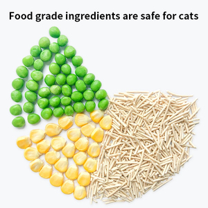 Chico trà xanh đậu phụ tự nhiên nhà máy 6 lít Flushable thân thiện với môi Kiểm soát mùi bụi-miễn phí nhanh clumping bột cát miễn phí cho mèo - Product Image 2