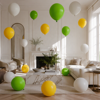 100 ballons en latex mat biodégradable, épais, haute élasticité, ronds, gonflables, pour mariage, anniversaire, festival, décoration de fête
