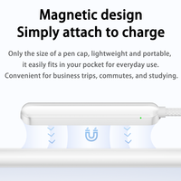 Cable de Carga Magnético USB C Tipo-C Macho a Hembra para Apple Pencil de 2.ª Generación, iPad, PC, Tableta, Suministro de Energía para Lápiz