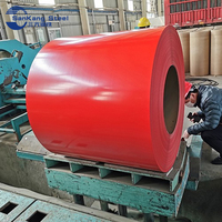 Bobine d'acier prélaqué de haute qualité [PPGI / PPGL] [Peinture supérieure 25 microns] [Revêtement PVDF] pour la construction extérieure