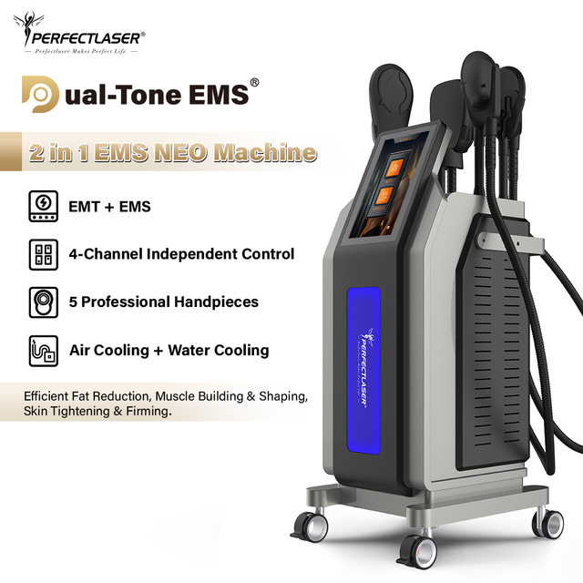 16 Tesla High Power EMS NEO Machine 5 Handle Body Contouring Fat Removal Weight Loss Muscle Stimulate Belly Firming Equipment