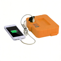 Lampe de travail LED durable 30W, batterie remplaçable, lumière blanche douce, pivotement magnétique, source d'alimentation portable