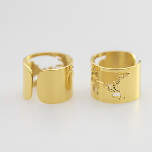 <span class=keywords><strong>Monde</strong></span> Anneau Bisuteria De acero Por Maire Schmuck Bijoux Réglable Anneau Bijoux pour Femmes Productos Novedosos <span class=keywords><strong>2021</strong></span> Anillos - Product Image 4