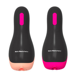 12 Modi Vibration Silikon Elektrische Auto Heizung Voice Play <span class=keywords><strong>Vagina</strong></span> Pocket <span class=keywords><strong>Pussy</strong></span> Men Vibrator Mastur bator Gerät für Männer - Product Image 1