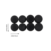 8 en 1 Capuchons de joystick en silicone haute et basse adhérence antidérapants pour Steam Deck et manette Switch Pro Accessoires de jeu