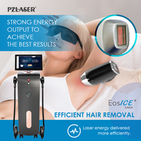 Équipement professionnel d'épilation au laser à diode 808 nm haute puissance 3000 W avec système de refroidissement par glace