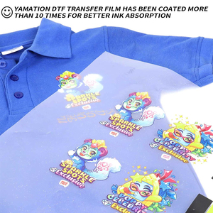 Diseños Serigrafía Transferencias Pegatina Vinilo Personalizado Plastisol Transferencia de Calor Impresión Etiquetas Logo Hierro en Transferencia para Ropa - Product Image 5