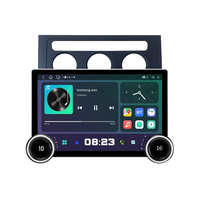 11.8 "Berlian tombol ganda 2K QLED layar 2 Din Radio mobil Android untuk VW Touran 2004-2008 at Stereo Android Auto Carplay