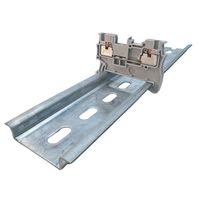 Bloc de bornes à encliquetage PT1.5 pour montage sur rail DIN, 1 entrée 1 sortie, borne de câblage à ressort sans outil pour systèmes de contrôle électrique