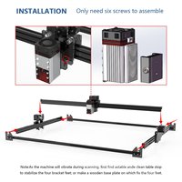 NEJE Master 2s Plus-graveur Laser CNC, découpeur, routeur, application intelligente, contreplaqué, bois, métal, outil de gravure, x 40W